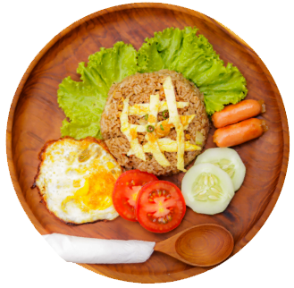 breakfast alam puri residence